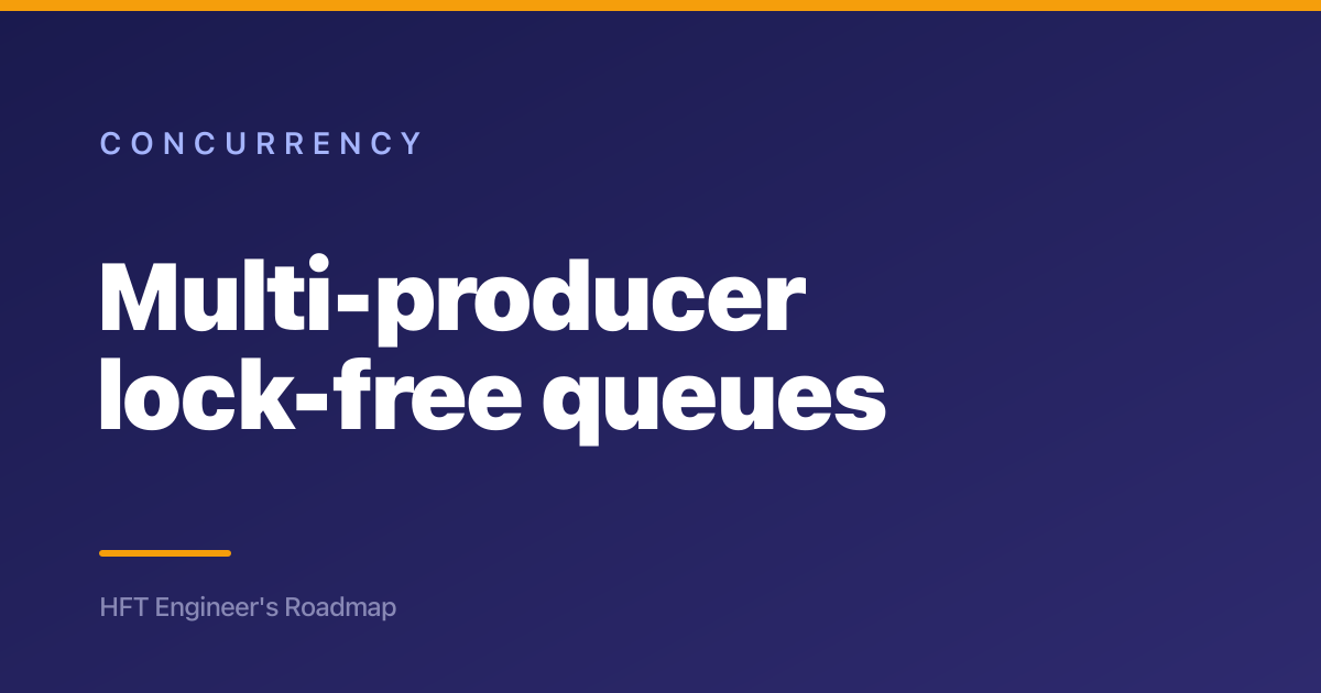 Multi-producer lock-free queues